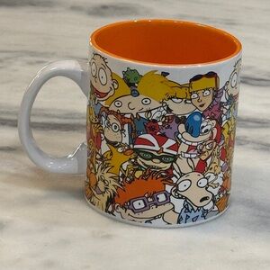 NEW Nickelodeon Mug Nicktoons Rugrats Rocket Power Hey Arnold Coffee Mug 20oz